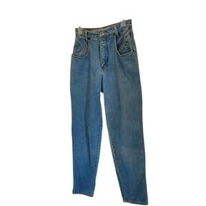 Zena high rise tapered leg size 9 cut 8875 Made in Columbia